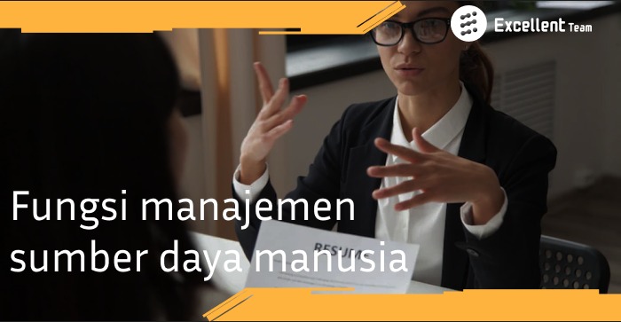 fungsi manajemen sumber daya manusia